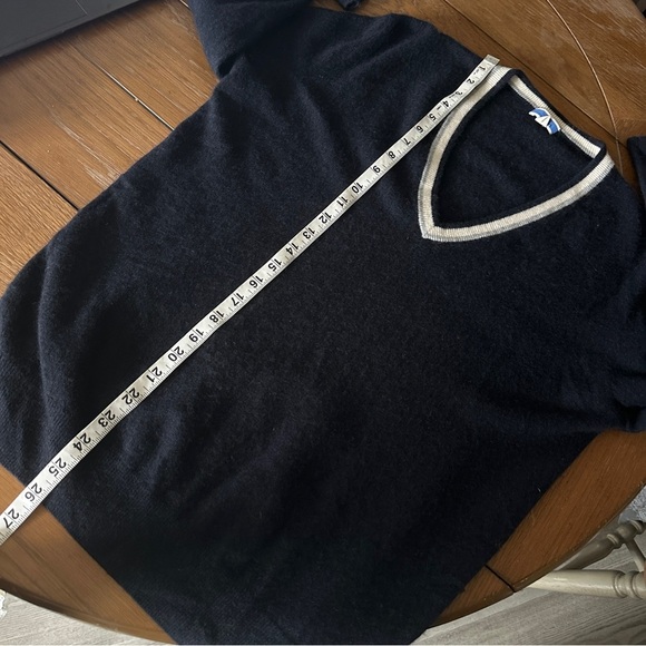 J. Crew Black V-Neck Sweater - Picture 12 of 12